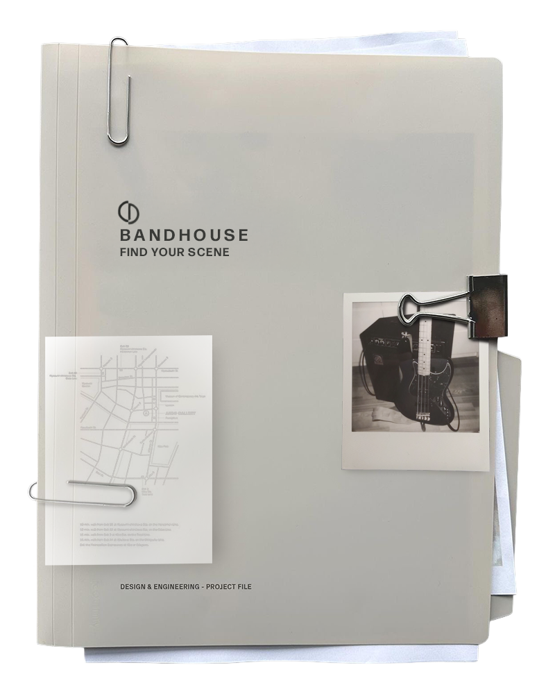 BandHouse editorial project file: find your scene visual